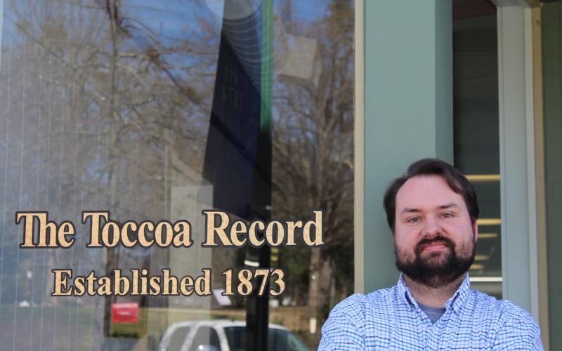 Michael O'Hearn, former editor of the Crossroads Chronicle in Cashiers, N.C., has joined The Toccoa Record as its editor. His first day was Monday, March 11.