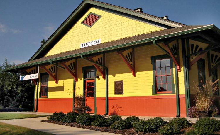 The first event of the day will be to welcome the Amtrak Crescent Line at 6:15 a.m. at the historic train depot (pictured).