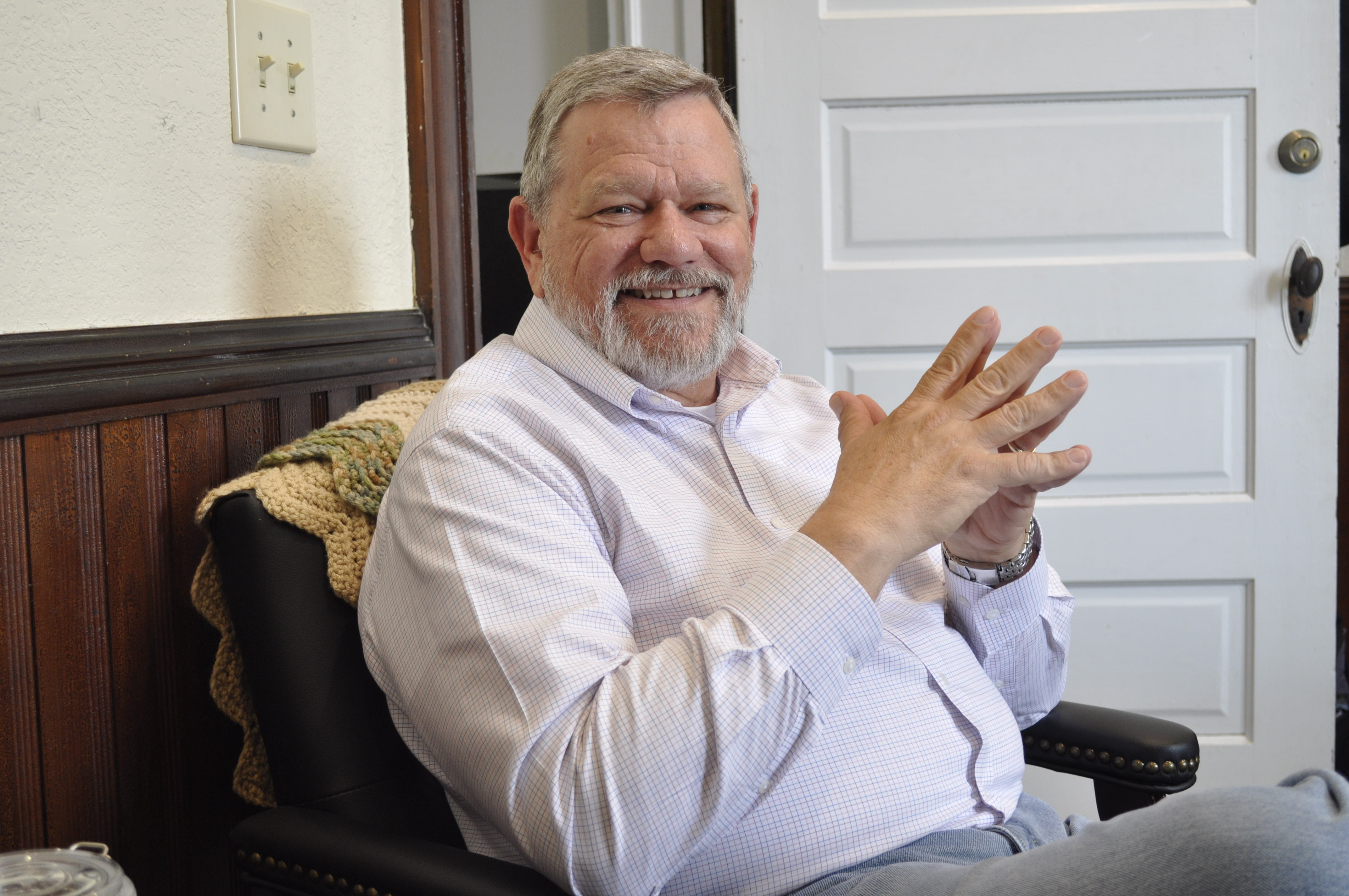 Tom Moseley is the new pastor at Toccoa First Methodist Church. He started with the church in April, and he led his first church service on Sunday, May 3.