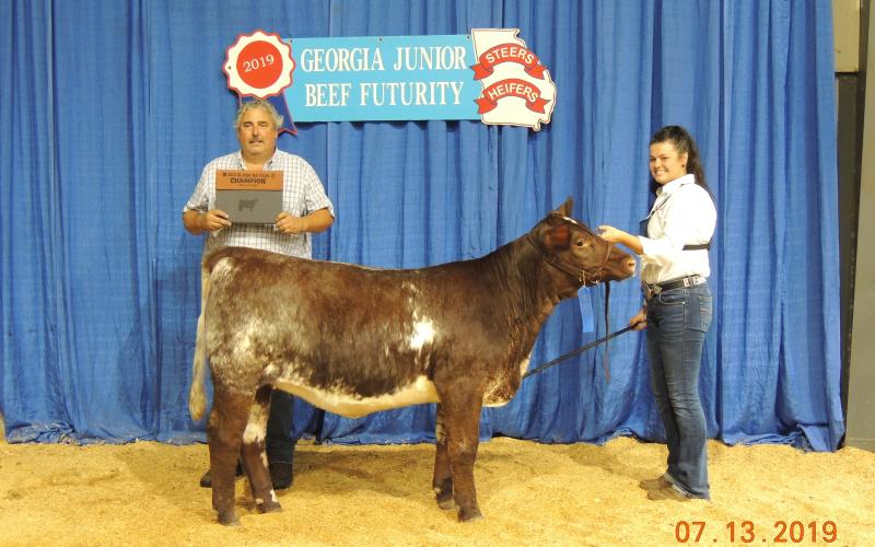 Mary Alice Knight brought home two first places