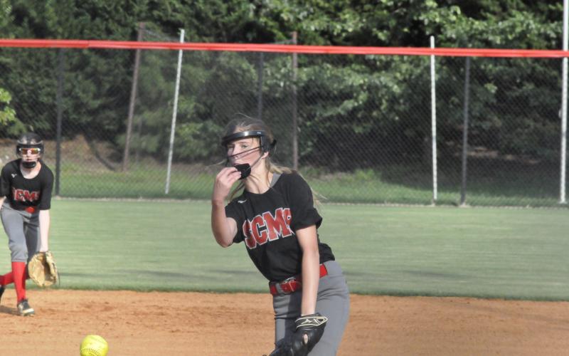 Bailee Shedd delivers a pitch