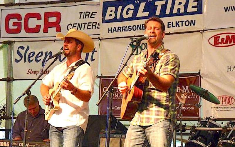 The Wilson Fairchild duo performs in Harrisonburg, Va. The duo includes cousins Wil and Langdon Reid.