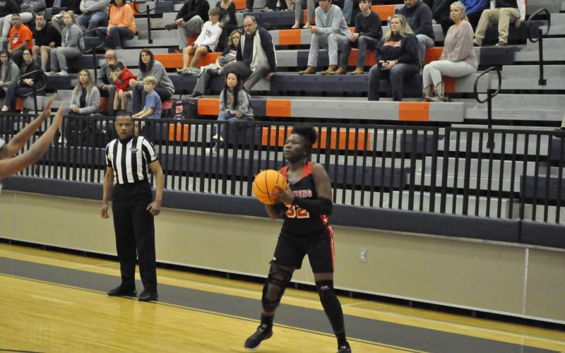 Bre Taylor fires a three