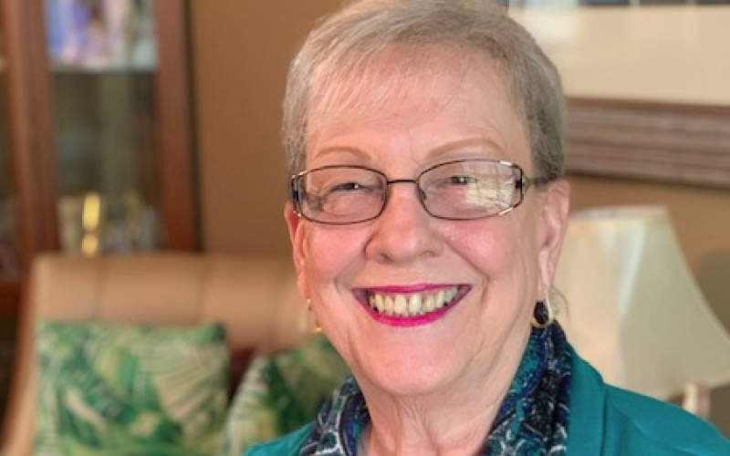 Cutline:Gloria Mathews-Caldwell recently retired after serving 47 years as church secretary for Toccoa First United Methodist Church.