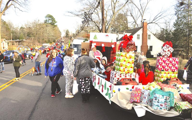 Enthusiasm surges along Doyle Street as the 2020 Toccoa Christmas Parade is just minutes away from starting. This year’s parade will be held Saturday, Dec. 4, at 10 a.m.