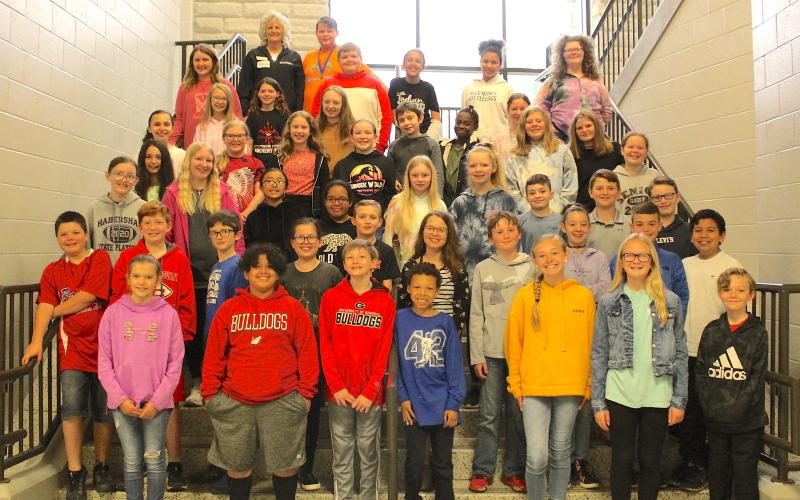 The following fifth  grade 4-H’ers attended 4-H Cloverleaf District Project Achievement: Jovi Kaup, Bransyn Pritchett, Bo Blasingame, JJ Scott, McKenna Roberson, Allison Andrews, Declan Cannon, Myles Segers, Jennings Burns, Ethan Petershein, Ava Adams, Easton Smith, Lexi Giles, Bryton Brooks, Skyler Vickery, Kaden Rider, Aaden Lerma, Marley Lewallen, Ansley Gray, Brianna McCurry, Katia Lopez, Celia Mora, Maddison Irvin, Maddison Haddock, Carson Mitchell, Levi Brooks, Easton Smith, Chasidy Lord, Kaitlyn Thom