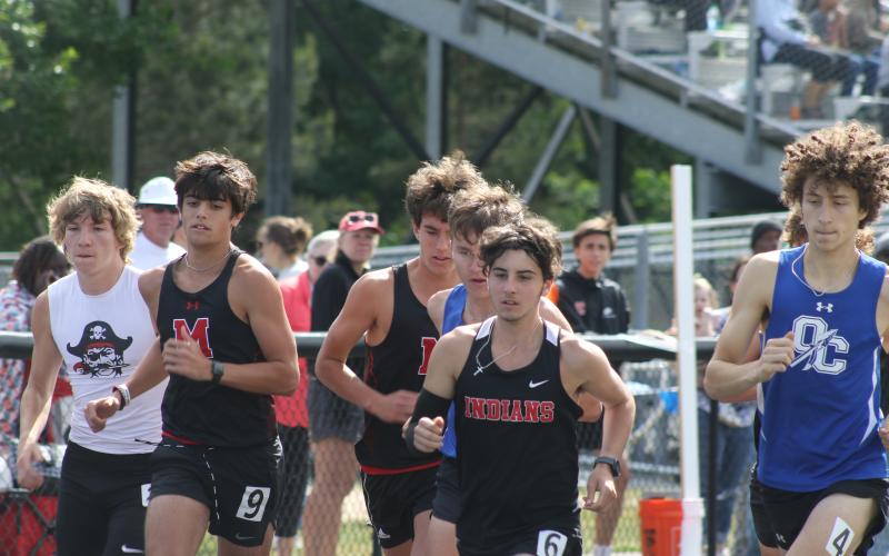 Bobby Fessler in a race at sectionals