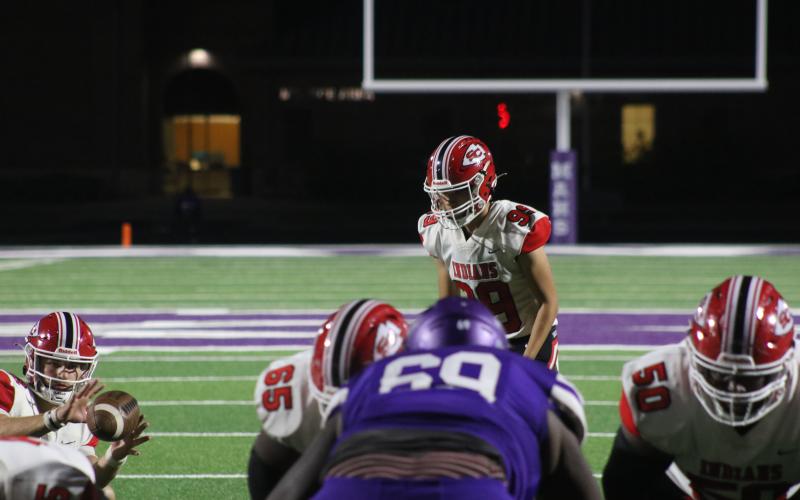 Colton Bartmas kicking