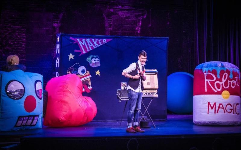Mario the Maker Magician will make his third appearance at the historic Ritz Theatre on Friday, Jan. 20.