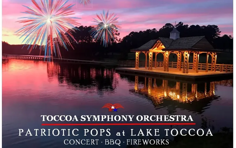 The Toccoa Symphony Orchestra will hold its annual outdoor Patriotic Pops Concert on Sunday,  June 25.