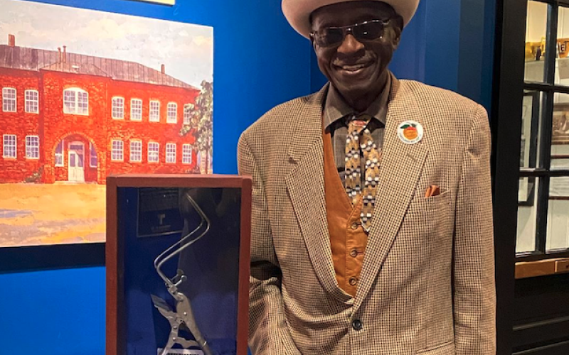Former local resident and Whitman Street High School graduate Roy Mayfield obtained a patent for one of his inventions.