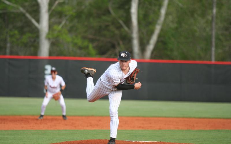 Christian Hewitt, Konner Loudermilk, and Hayden Scott were named to the Georgia Dugout Club’s 2025 Post Season All-State teams. Photos by Laura Shaw