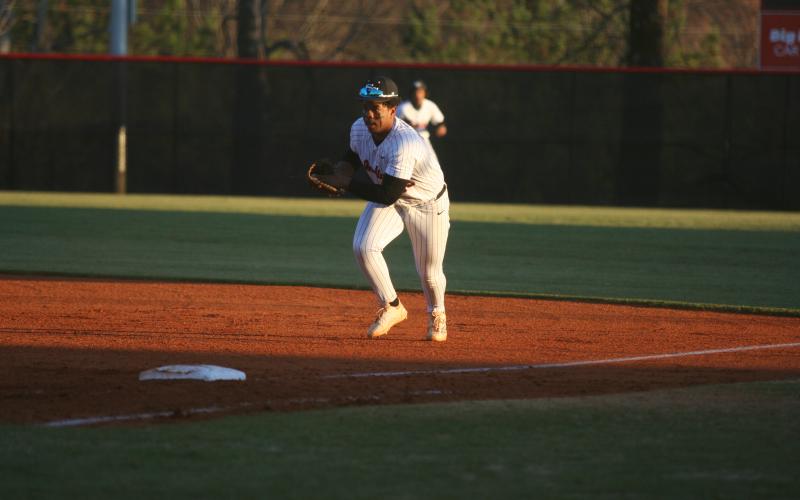 Christian Hewitt, Konner Loudermilk, and Hayden Scott were named to the Georgia Dugout Club’s 2025 Post Season All-State teams. Photos by Laura Shaw