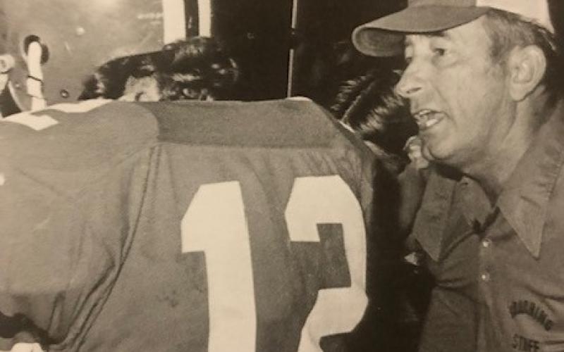 Coach Charlton Veazey.