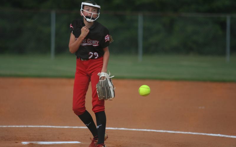 The Stephens County Middle School Rebels softball team won two games last week and lost two. Laura Shaw/The Toccoa Record