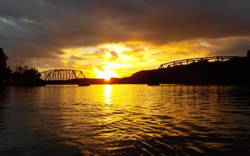 The Tugaloo River Water Trail is hosting its annual sunset paddle on Saturday. It will take off from Broken Bridges at 4:30 p.m. Submitted