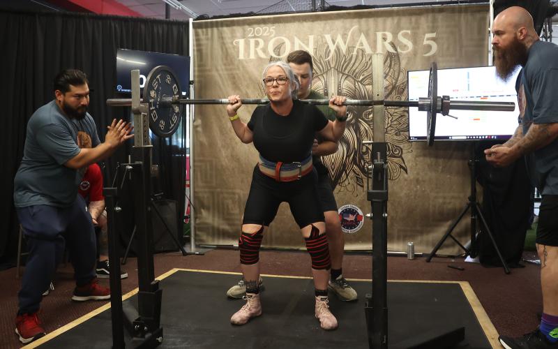 Andrea Walters, who trains at Owens Gym on Big A Road in Toccoa, recently set a world record in deadlifting.