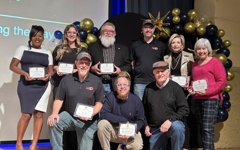 Toccoa Main Street hosted its annual awards on Thursday, Jan. 22, at the Ritz Theatre and gave out seven awards to downtown businesses and volunteers.