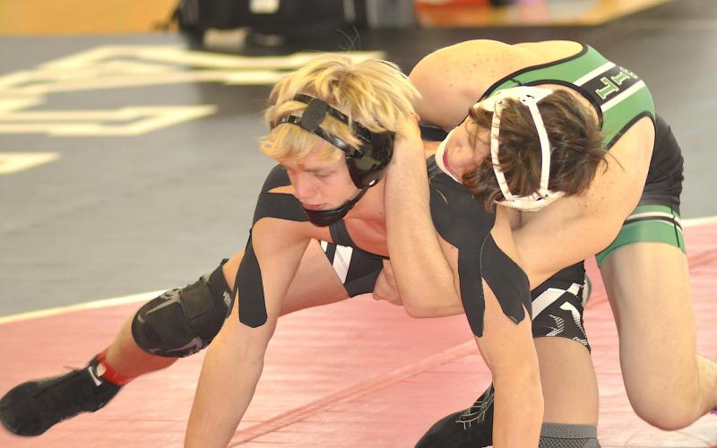 Carter Fowler is among the five Stephens County High School wrestlers competing in sectionals this weekend.