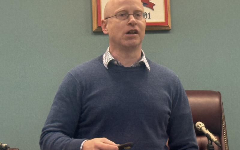 Adam Hazell is the planning director for the Georgia Mountains Regional Commission, and he is assisting Stephens County's local governments in updating their comprehensive plans this year.