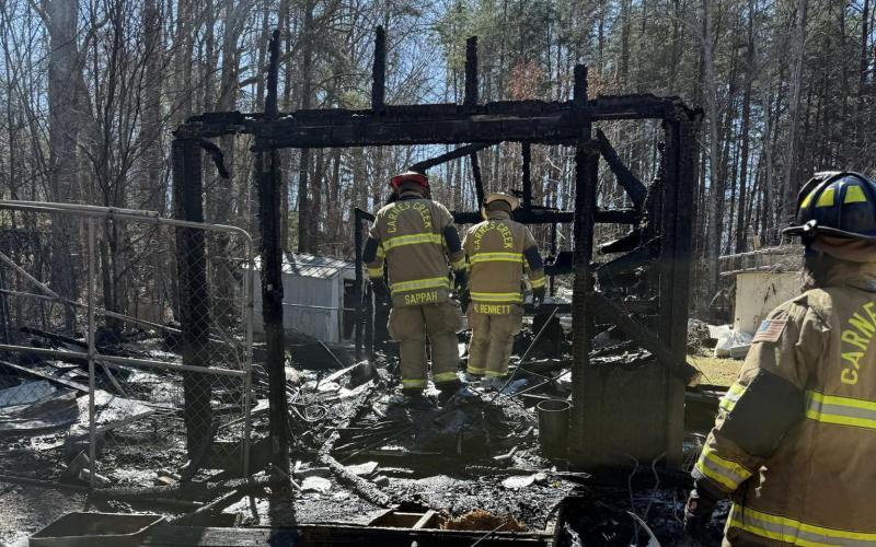 Firefighters from multiple agencies responded to two fires on Sunday, Feb. 22. There were no injuries involved with either incident.