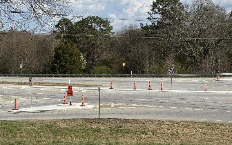 The Georgia Department of Transportation has made a change to the intersection of Memorial Drive and the Toccoa Bypass. Drivers can only make right turns on to the Bypass or turn left onto Memorial Drive. The Stephens County Sheriff’s Office said the change was made to reduce accidents at that intersection.