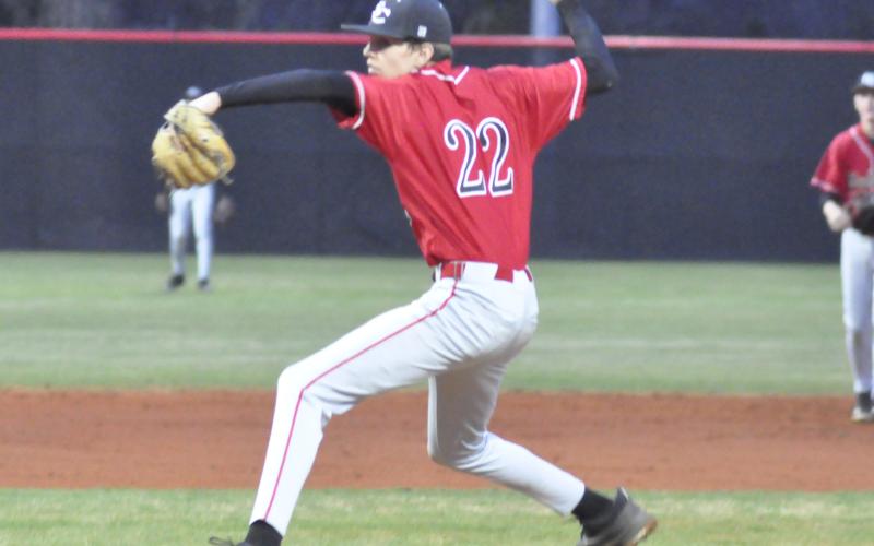 Brian Waldrup makes a pitch.