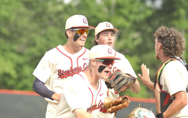 The Stephens County Indians baseball team defeated the visiting Ringgold Tigers on Friday night in a five-hour battle that concluded with a game featuring 12 innings.