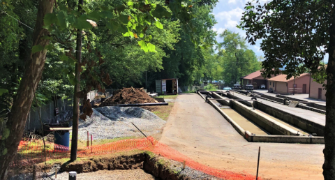 Renovation work has already started on the Lake Burton Fish Hatchery.