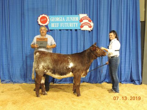 Mary Alice Knight brought home two first places