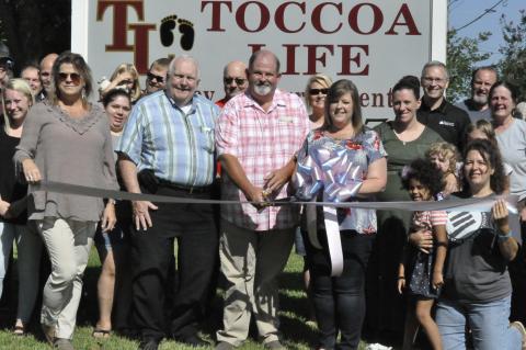 Toccoa Life recently moved to a new building.