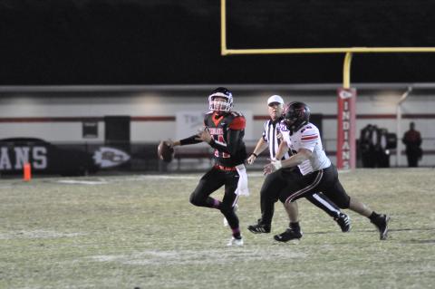 Kenny Colwell scrambles 