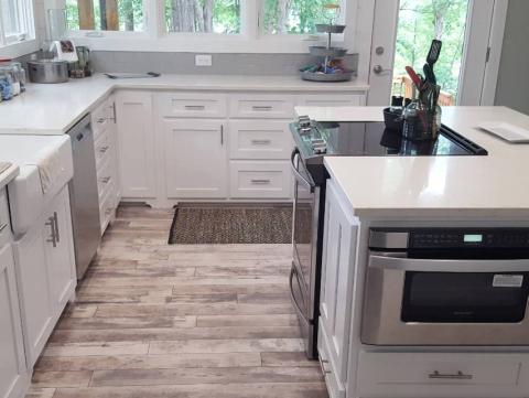  These are some of the custom cabinets manufactured by Marshall Jordan and American Heritage Custom Cabinetry.