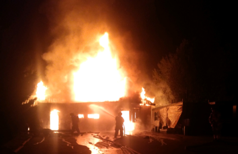 Oct. 18 fire on Collins Road.