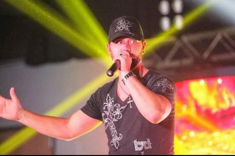 B-Shoc (Bryan Edmonds) performs at the Stop the Bullying  event.