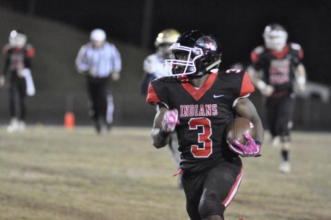 MJ Jones runs against St. PIus