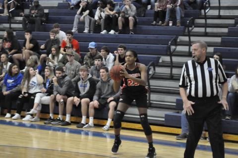 Ranajah Verdell getting ready to fire a three-pointer 