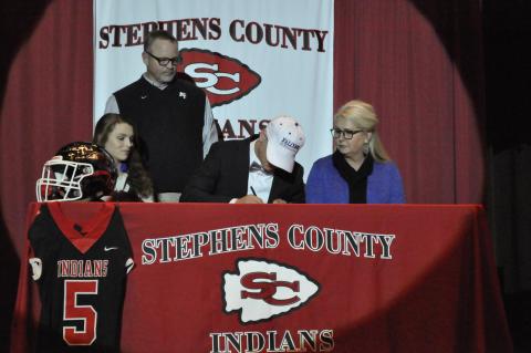 Hudson Spurlock signs with Air Force