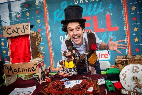 Magician Mario the Maker will perform at the historic Ritz Theater in Toccoa.