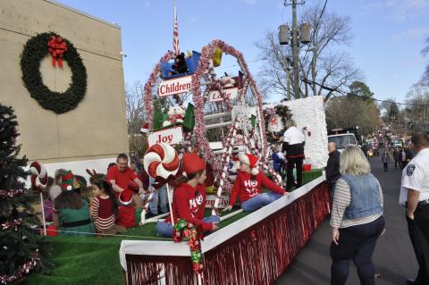 The 2020 Christmas parade lineup begins at 2:30 p.m.