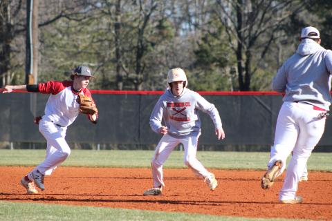 SCHS baseball practice 
