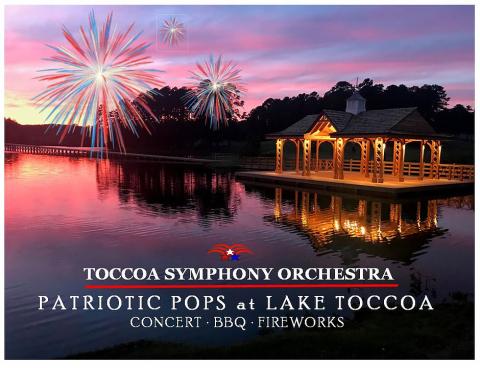 The Toccoa Symphony Orchestra is back and will perform its annual outdoor Patriotic Pops Concert on Sunday,  June 27.  