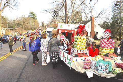Enthusiasm surges along Doyle Street as the 2020 Toccoa Christmas Parade is just minutes away from starting. This year’s parade will be held Saturday, Dec. 4, at 10 a.m.