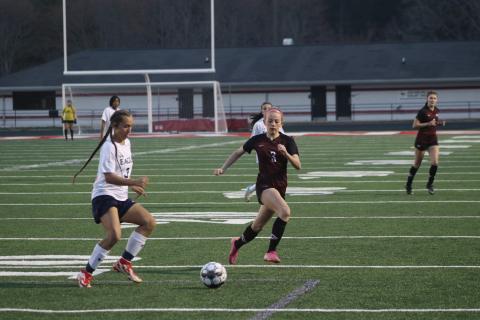 Julia Knight in a match against East Jackson 