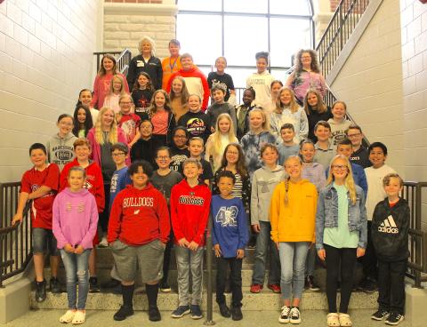 The following fifth  grade 4-H’ers attended 4-H Cloverleaf District Project Achievement: Jovi Kaup, Bransyn Pritchett, Bo Blasingame, JJ Scott, McKenna Roberson, Allison Andrews, Declan Cannon, Myles Segers, Jennings Burns, Ethan Petershein, Ava Adams, Easton Smith, Lexi Giles, Bryton Brooks, Skyler Vickery, Kaden Rider, Aaden Lerma, Marley Lewallen, Ansley Gray, Brianna McCurry, Katia Lopez, Celia Mora, Maddison Irvin, Maddison Haddock, Carson Mitchell, Levi Brooks, Easton Smith, Chasidy Lord, Kaitlyn Thom