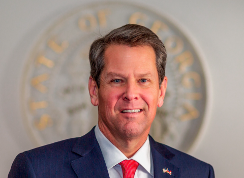 Governor Brian Kemp won his primary reelection campaign by more than 70 percent.