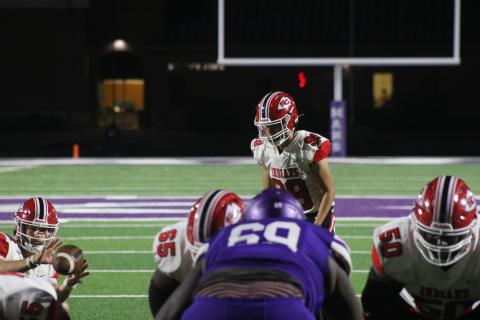 Colton Bartmas kicking 