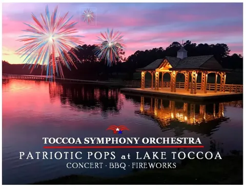 The Toccoa Symphony Orchestra will hold its annual outdoor Patriotic Pops Concert on Sunday,  June 25. 