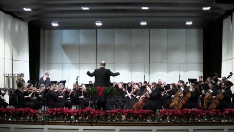 The Toccoa Symphony Orchestra will hold its annual Christmas Concert along with an art show and sale on Sunday, Dec. 3 at the Grace Alford Center for the Performing Arts on the campus of Toccoa Falls College. 