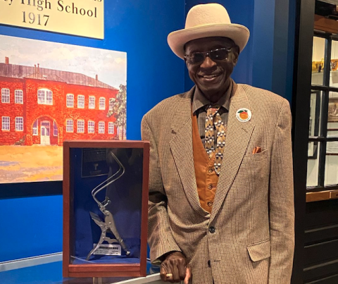 Former local resident and Whitman Street High School graduate Roy Mayfield obtained a patent for one of his inventions.